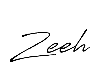 It looks lik you need a new signature style for name Zeeh. Design unique handwritten (Antro_Vectra_Bolder) signature with our free signature maker in just a few clicks. Zeeh signature style 7 images and pictures png