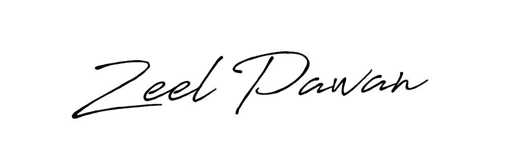 if you are searching for the best signature style for your name Zeel Pawan. so please give up your signature search. here we have designed multiple signature styles  using Antro_Vectra_Bolder. Zeel Pawan signature style 7 images and pictures png