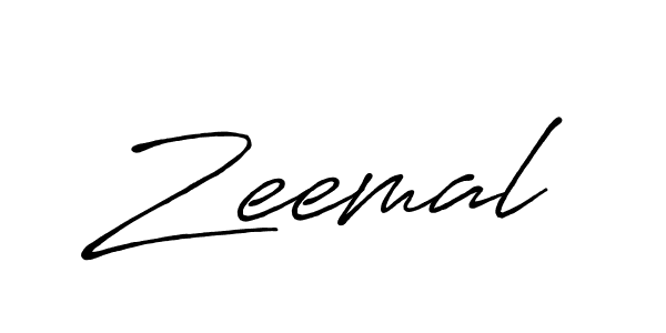 Once you've used our free online signature maker to create your best signature Antro_Vectra_Bolder style, it's time to enjoy all of the benefits that Zeemal name signing documents. Zeemal signature style 7 images and pictures png