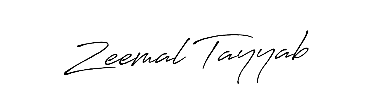 How to Draw Zeemal Tayyab signature style? Antro_Vectra_Bolder is a latest design signature styles for name Zeemal Tayyab. Zeemal Tayyab signature style 7 images and pictures png