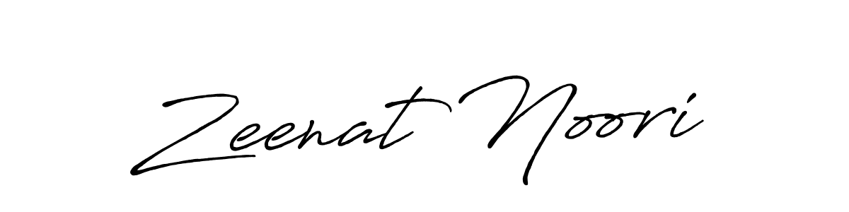 Antro_Vectra_Bolder is a professional signature style that is perfect for those who want to add a touch of class to their signature. It is also a great choice for those who want to make their signature more unique. Get Zeenat Noori name to fancy signature for free. Zeenat Noori signature style 7 images and pictures png