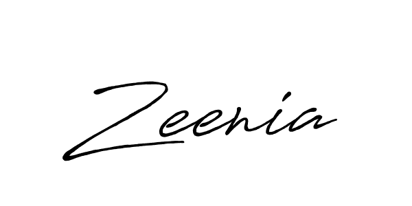 Also You can easily find your signature by using the search form. We will create Zeenia name handwritten signature images for you free of cost using Antro_Vectra_Bolder sign style. Zeenia signature style 7 images and pictures png