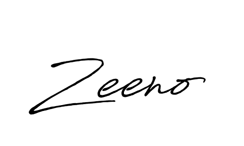 Design your own signature with our free online signature maker. With this signature software, you can create a handwritten (Antro_Vectra_Bolder) signature for name Zeeno. Zeeno signature style 7 images and pictures png