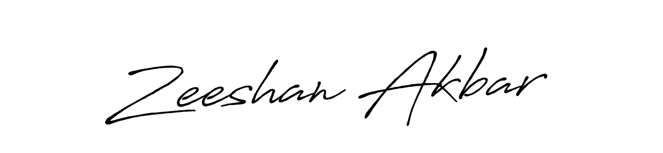 How to make Zeeshan Akbar signature? Antro_Vectra_Bolder is a professional autograph style. Create handwritten signature for Zeeshan Akbar name. Zeeshan Akbar signature style 7 images and pictures png