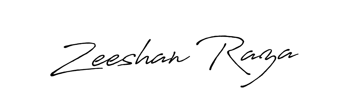 The best way (Antro_Vectra_Bolder) to make a short signature is to pick only two or three words in your name. The name Zeeshan Raza include a total of six letters. For converting this name. Zeeshan Raza signature style 7 images and pictures png