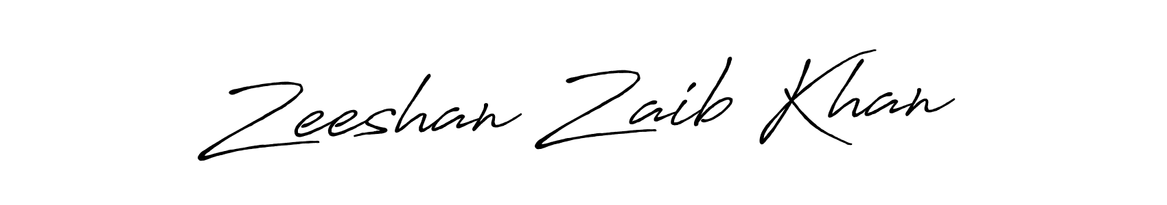 Also You can easily find your signature by using the search form. We will create Zeeshan Zaib Khan name handwritten signature images for you free of cost using Antro_Vectra_Bolder sign style. Zeeshan Zaib Khan signature style 7 images and pictures png