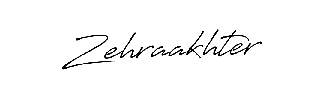 You should practise on your own different ways (Antro_Vectra_Bolder) to write your name (Zehraakhter) in signature. don't let someone else do it for you. Zehraakhter signature style 7 images and pictures png