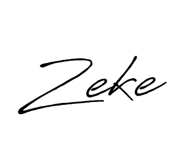 You should practise on your own different ways (Antro_Vectra_Bolder) to write your name (Zeke) in signature. don't let someone else do it for you. Zeke signature style 7 images and pictures png