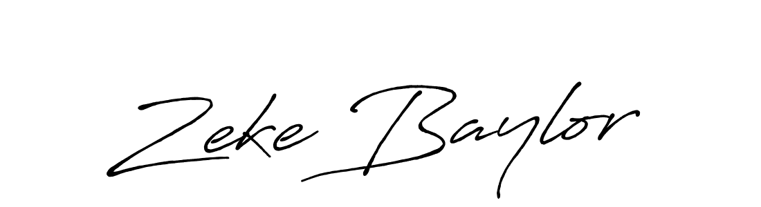 You should practise on your own different ways (Antro_Vectra_Bolder) to write your name (Zeke Baylor) in signature. don't let someone else do it for you. Zeke Baylor signature style 7 images and pictures png
