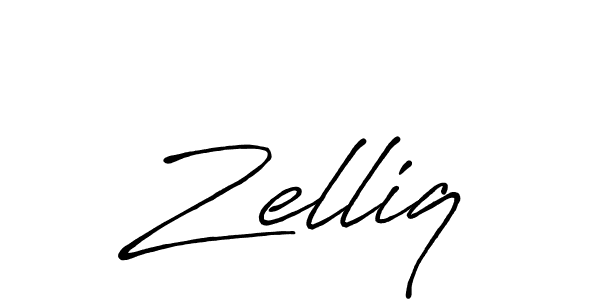Also we have Zelliq name is the best signature style. Create professional handwritten signature collection using Antro_Vectra_Bolder autograph style. Zelliq signature style 7 images and pictures png