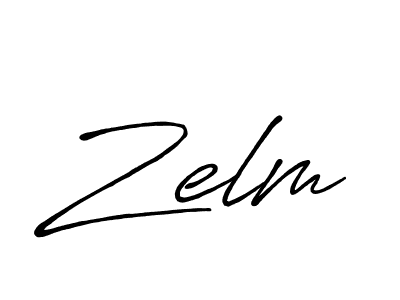 It looks lik you need a new signature style for name Zelm. Design unique handwritten (Antro_Vectra_Bolder) signature with our free signature maker in just a few clicks. Zelm signature style 7 images and pictures png