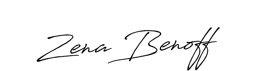 Make a beautiful signature design for name Zena Benoff. Use this online signature maker to create a handwritten signature for free. Zena Benoff signature style 7 images and pictures png