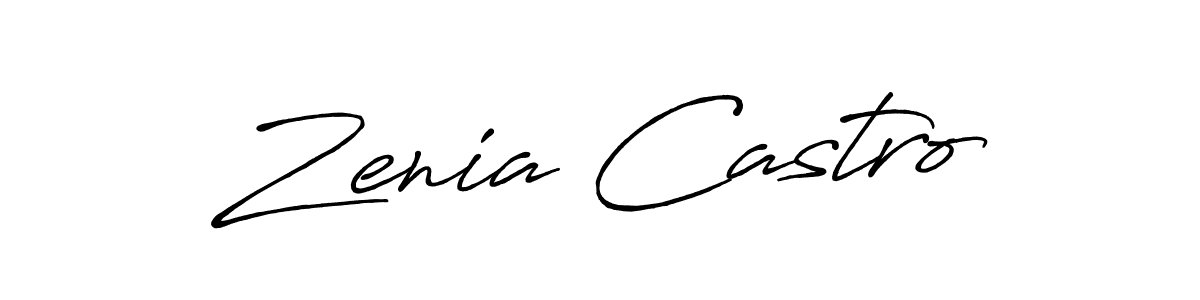 Best and Professional Signature Style for Zenia Castro. Antro_Vectra_Bolder Best Signature Style Collection. Zenia Castro signature style 7 images and pictures png