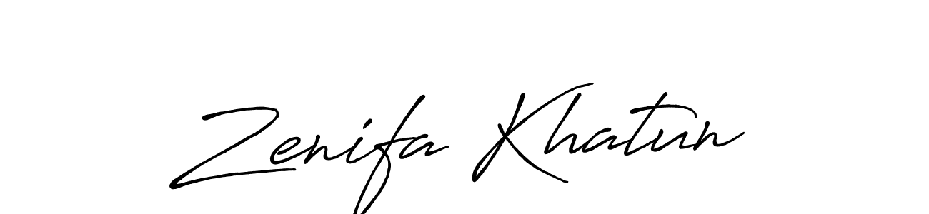 This is the best signature style for the Zenifa Khatun name. Also you like these signature font (Antro_Vectra_Bolder). Mix name signature. Zenifa Khatun signature style 7 images and pictures png