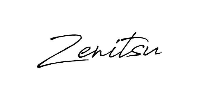 How to make Zenitsu name signature. Use Antro_Vectra_Bolder style for creating short signs online. This is the latest handwritten sign. Zenitsu signature style 7 images and pictures png