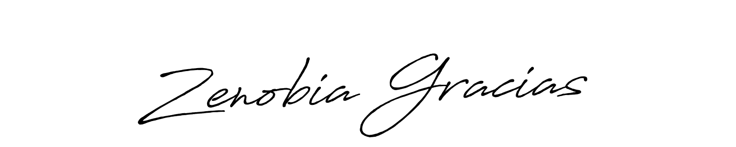Make a beautiful signature design for name Zenobia Gracias. Use this online signature maker to create a handwritten signature for free. Zenobia Gracias signature style 7 images and pictures png