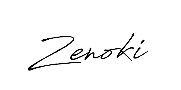 Once you've used our free online signature maker to create your best signature Antro_Vectra_Bolder style, it's time to enjoy all of the benefits that Zenoki name signing documents. Zenoki signature style 7 images and pictures png