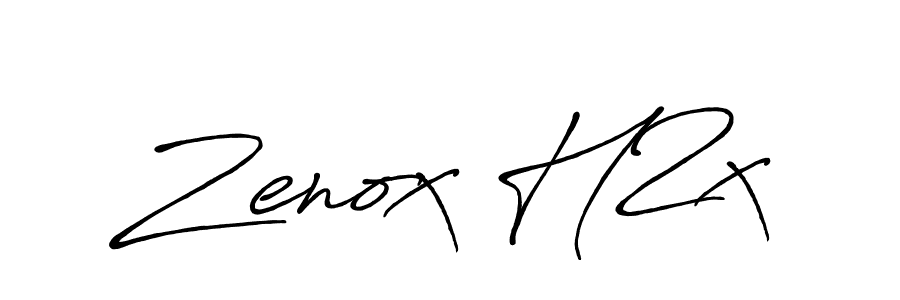 Also You can easily find your signature by using the search form. We will create Zenox H2x name handwritten signature images for you free of cost using Antro_Vectra_Bolder sign style. Zenox H2x signature style 7 images and pictures png