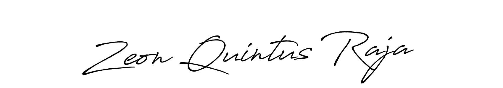 Similarly Antro_Vectra_Bolder is the best handwritten signature design. Signature creator online .You can use it as an online autograph creator for name Zeon Quintus Raja. Zeon Quintus Raja signature style 7 images and pictures png