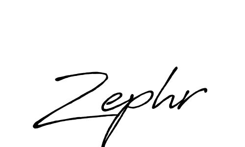 How to make Zephr name signature. Use Antro_Vectra_Bolder style for creating short signs online. This is the latest handwritten sign. Zephr signature style 7 images and pictures png