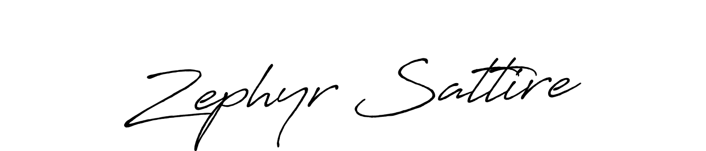 Also we have Zephyr Sattire name is the best signature style. Create professional handwritten signature collection using Antro_Vectra_Bolder autograph style. Zephyr Sattire signature style 7 images and pictures png