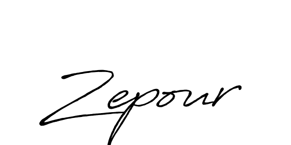 if you are searching for the best signature style for your name Zepour. so please give up your signature search. here we have designed multiple signature styles  using Antro_Vectra_Bolder. Zepour signature style 7 images and pictures png