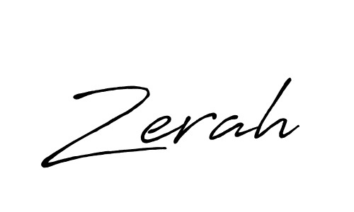 Also we have Zerah name is the best signature style. Create professional handwritten signature collection using Antro_Vectra_Bolder autograph style. Zerah signature style 7 images and pictures png