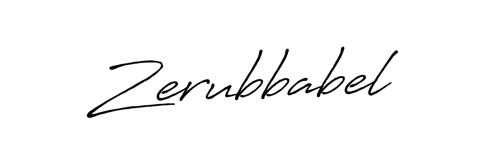 Design your own signature with our free online signature maker. With this signature software, you can create a handwritten (Antro_Vectra_Bolder) signature for name Zerubbabel. Zerubbabel signature style 7 images and pictures png
