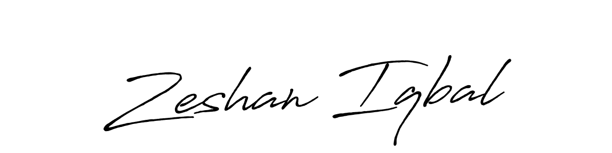 Also You can easily find your signature by using the search form. We will create Zeshan Iqbal name handwritten signature images for you free of cost using Antro_Vectra_Bolder sign style. Zeshan Iqbal signature style 7 images and pictures png