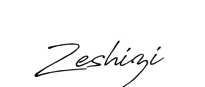Create a beautiful signature design for name Zeshizi. With this signature (Antro_Vectra_Bolder) fonts, you can make a handwritten signature for free. Zeshizi signature style 7 images and pictures png