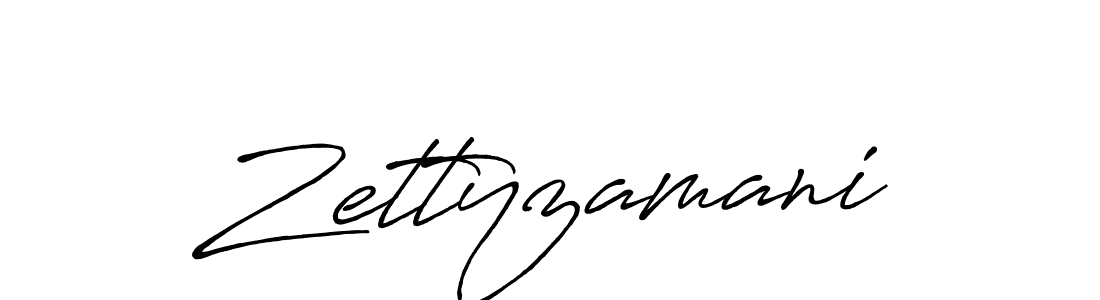 Zettyzamani stylish signature style. Best Handwritten Sign (Antro_Vectra_Bolder) for my name. Handwritten Signature Collection Ideas for my name Zettyzamani. Zettyzamani signature style 7 images and pictures png
