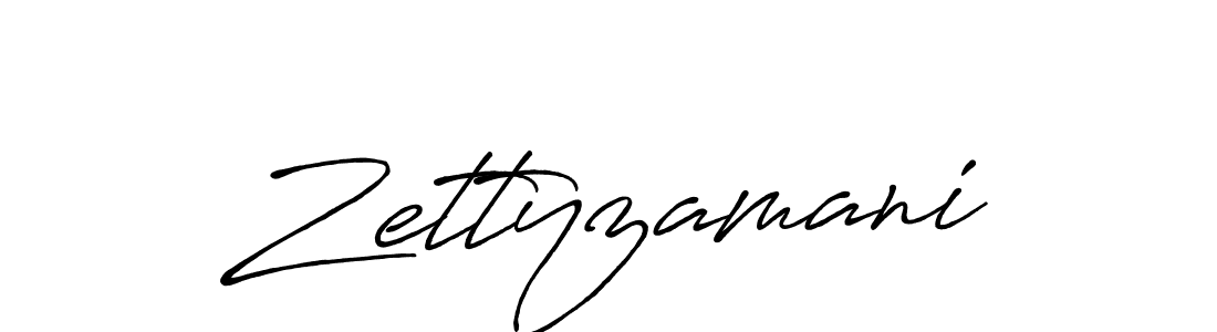 Design your own signature with our free online signature maker. With this signature software, you can create a handwritten (Antro_Vectra_Bolder) signature for name Zettyzamani. Zettyzamani signature style 7 images and pictures png