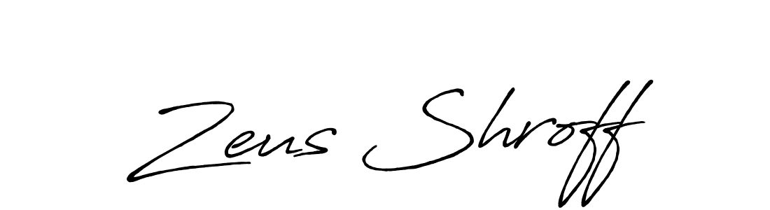 if you are searching for the best signature style for your name Zeus Shroff. so please give up your signature search. here we have designed multiple signature styles  using Antro_Vectra_Bolder. Zeus Shroff signature style 7 images and pictures png