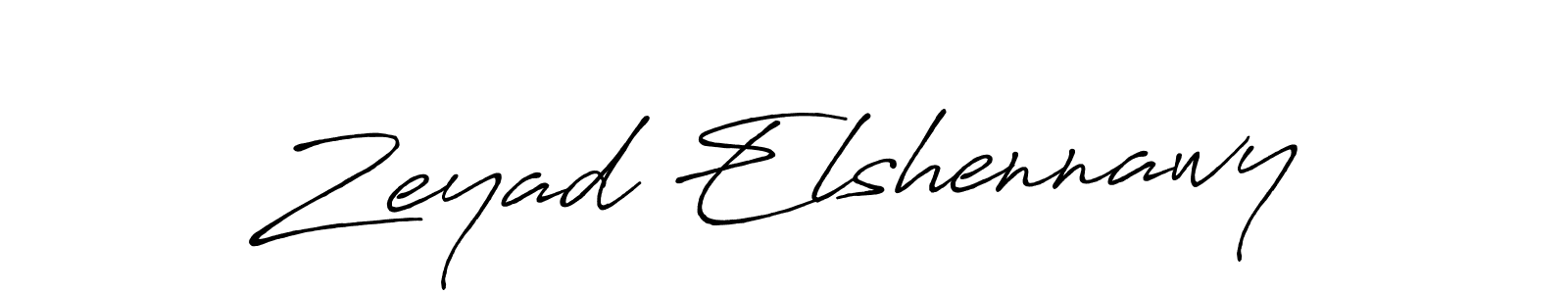 Use a signature maker to create a handwritten signature online. With this signature software, you can design (Antro_Vectra_Bolder) your own signature for name Zeyad Elshennawy. Zeyad Elshennawy signature style 7 images and pictures png