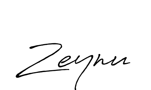 Use a signature maker to create a handwritten signature online. With this signature software, you can design (Antro_Vectra_Bolder) your own signature for name Zeynu. Zeynu signature style 7 images and pictures png