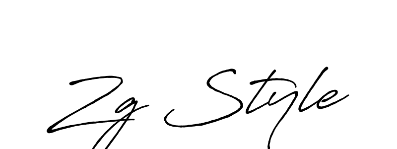 Make a beautiful signature design for name Zg Style. Use this online signature maker to create a handwritten signature for free. Zg Style signature style 7 images and pictures png