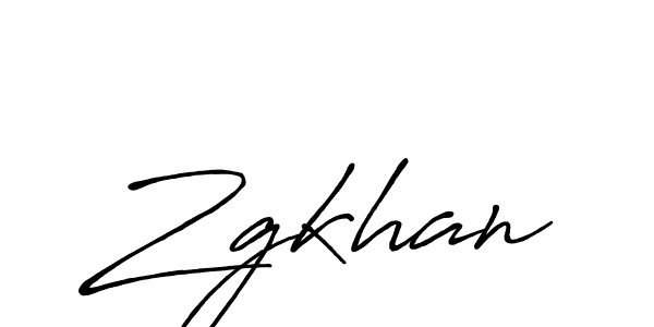The best way (Antro_Vectra_Bolder) to make a short signature is to pick only two or three words in your name. The name Zgkhan include a total of six letters. For converting this name. Zgkhan signature style 7 images and pictures png