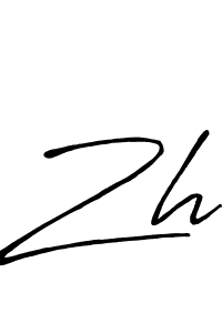 It looks lik you need a new signature style for name Zh. Design unique handwritten (Antro_Vectra_Bolder) signature with our free signature maker in just a few clicks. Zh signature style 7 images and pictures png