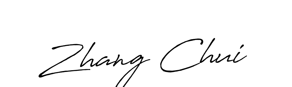 Also You can easily find your signature by using the search form. We will create Zhang Chui name handwritten signature images for you free of cost using Antro_Vectra_Bolder sign style. Zhang Chui signature style 7 images and pictures png