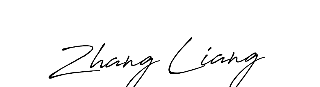 Similarly Antro_Vectra_Bolder is the best handwritten signature design. Signature creator online .You can use it as an online autograph creator for name Zhang Liang. Zhang Liang signature style 7 images and pictures png