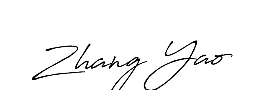 Similarly Antro_Vectra_Bolder is the best handwritten signature design. Signature creator online .You can use it as an online autograph creator for name Zhang Yao. Zhang Yao signature style 7 images and pictures png