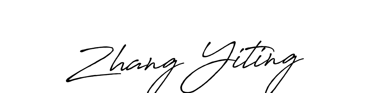 Make a short Zhang Yiting signature style. Manage your documents anywhere anytime using Antro_Vectra_Bolder. Create and add eSignatures, submit forms, share and send files easily. Zhang Yiting signature style 7 images and pictures png