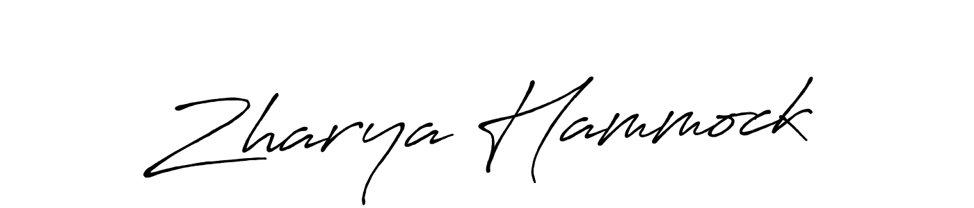 Also You can easily find your signature by using the search form. We will create Zharya Hammock name handwritten signature images for you free of cost using Antro_Vectra_Bolder sign style. Zharya Hammock signature style 7 images and pictures png