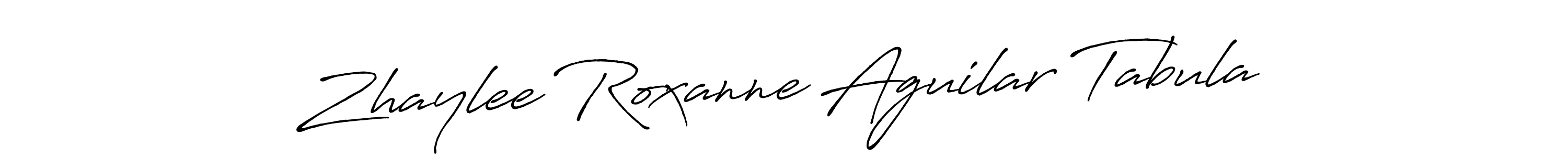 Make a beautiful signature design for name Zhaylee Roxanne Aguilar Tabula. Use this online signature maker to create a handwritten signature for free. Zhaylee Roxanne Aguilar Tabula signature style 7 images and pictures png