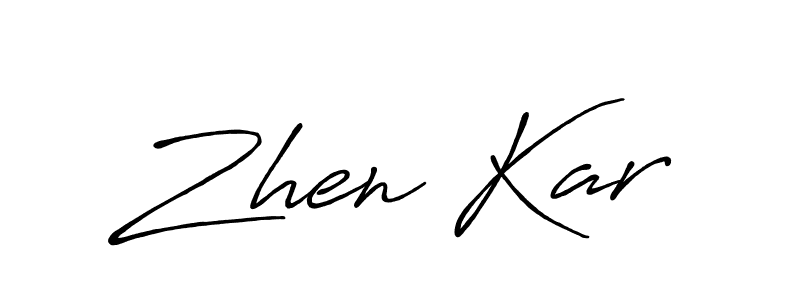 You can use this online signature creator to create a handwritten signature for the name Zhen Kar. This is the best online autograph maker. Zhen Kar signature style 7 images and pictures png