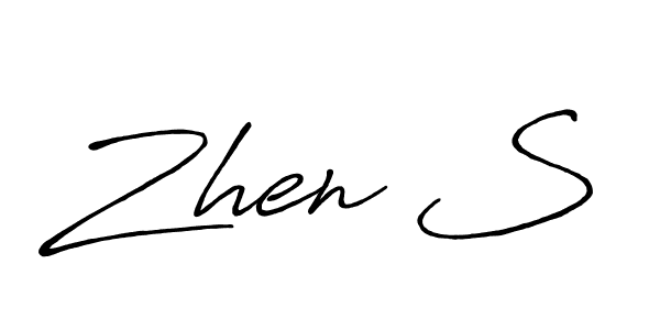 Check out images of Autograph of Zhen S name. Actor Zhen S Signature Style. Antro_Vectra_Bolder is a professional sign style online. Zhen S signature style 7 images and pictures png