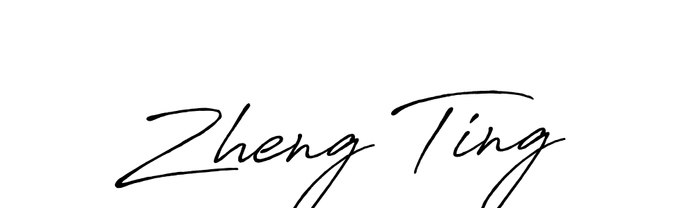 Use a signature maker to create a handwritten signature online. With this signature software, you can design (Antro_Vectra_Bolder) your own signature for name Zheng Ting. Zheng Ting signature style 7 images and pictures png