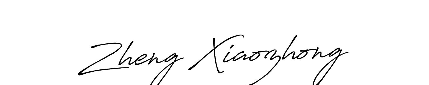 if you are searching for the best signature style for your name Zheng Xiaozhong. so please give up your signature search. here we have designed multiple signature styles  using Antro_Vectra_Bolder. Zheng Xiaozhong signature style 7 images and pictures png