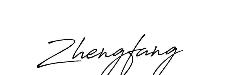 Also we have Zhengfang name is the best signature style. Create professional handwritten signature collection using Antro_Vectra_Bolder autograph style. Zhengfang signature style 7 images and pictures png