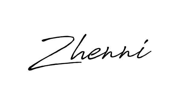 How to Draw Zhenni signature style? Antro_Vectra_Bolder is a latest design signature styles for name Zhenni. Zhenni signature style 7 images and pictures png